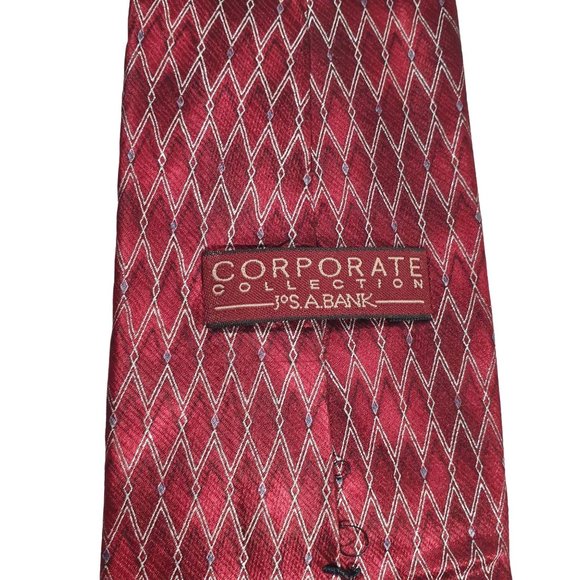 Corporate Collection Jos A Bank Mens Necktie Accessory Office Designer Dad Gift - Picture 5 of 5